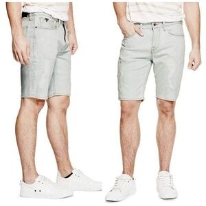 NWT GUESS Slim Denim Men's Shorts SZ 32